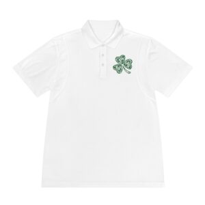 Shamrock St. Patrick's Day Men's Polo Shirt